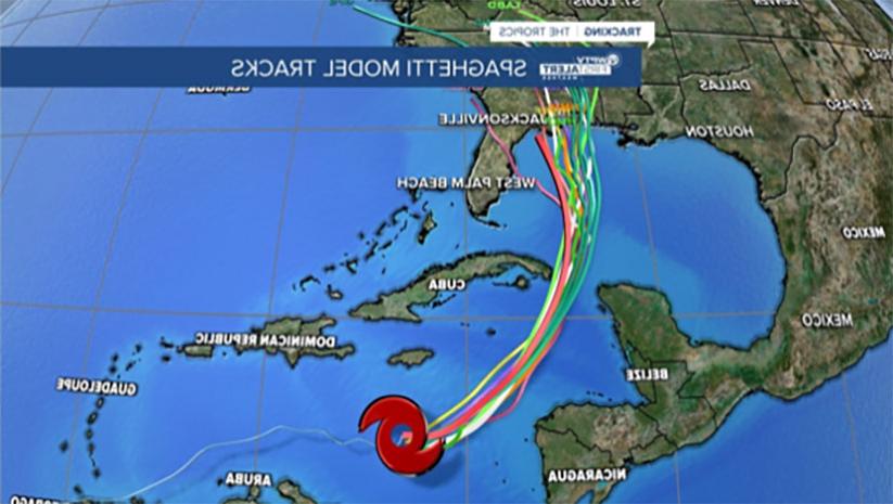 hurricane map